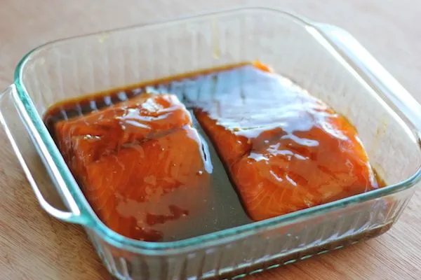 Teriyaki-Lachs