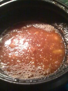 Gewürzter Rum-Pfirsich-Butter