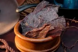 Hausgemachtes Buffalo Jerky