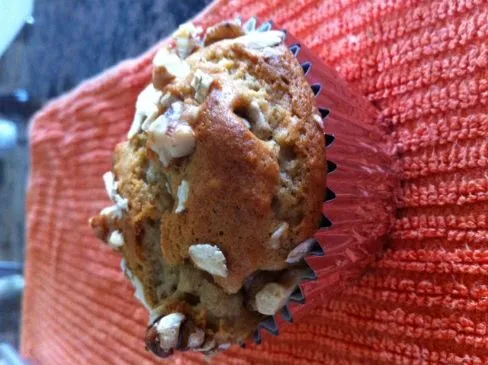 Bananen-Walnuss-Muffins