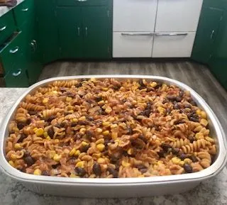 Pasta Abendessen - Vegan