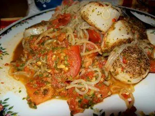 Sarahs Jakobsmuscheln mit Rucola