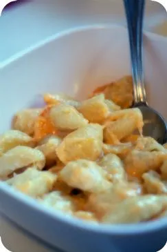 Zwei-Käse-Makkaroni-Auflauf