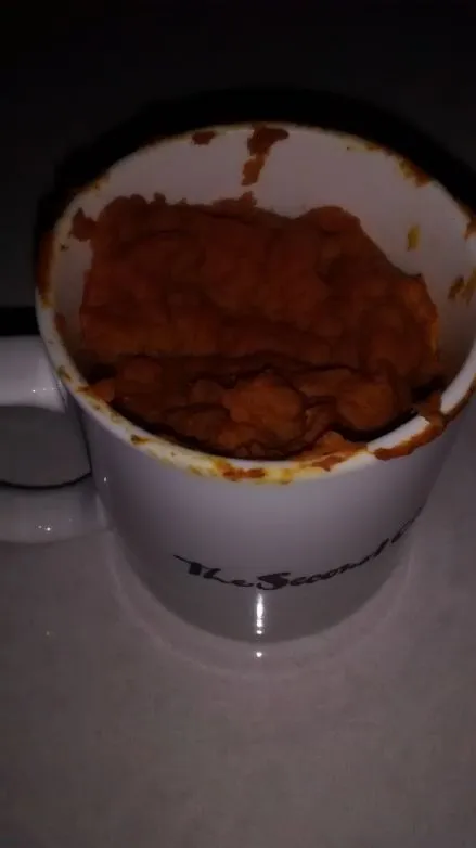 Kürbis-Mug-Soufflé