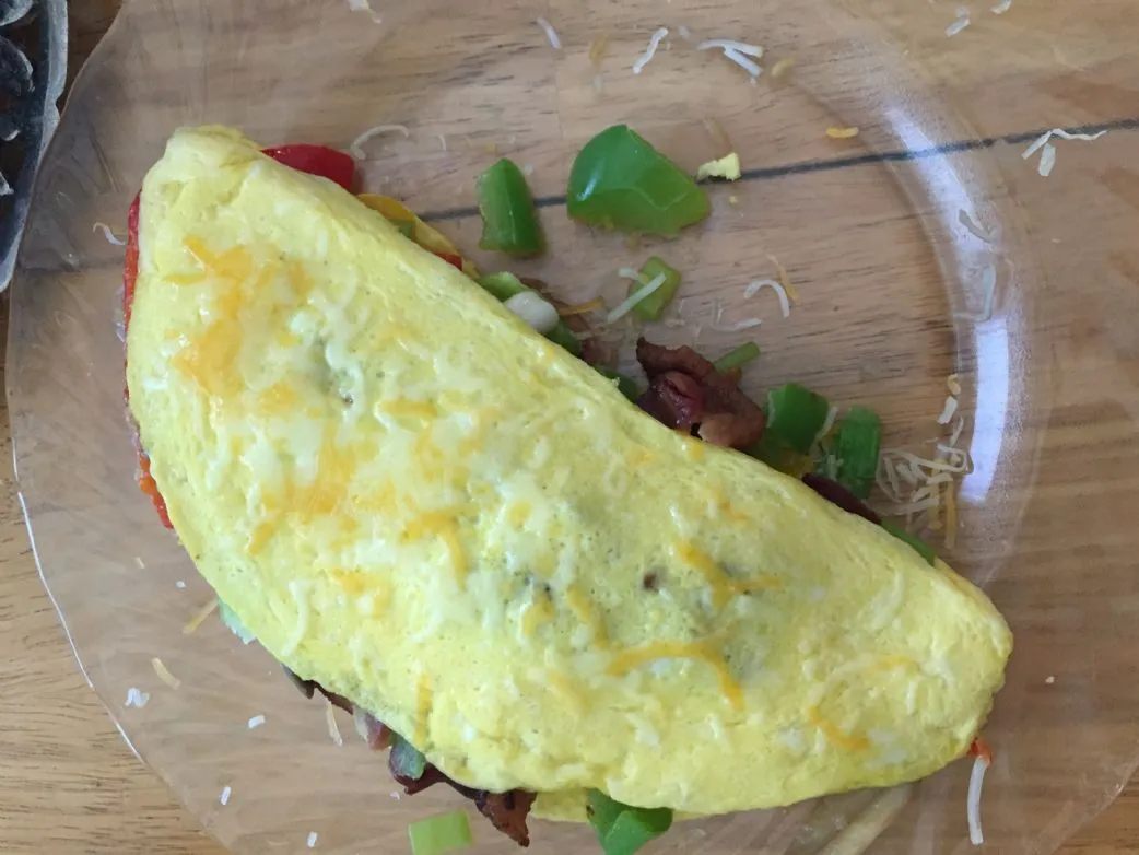 Mikrowellen-Omelette