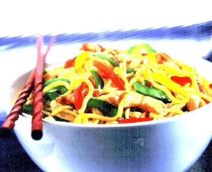 Hähnchen & Gemüse-Pfannengericht