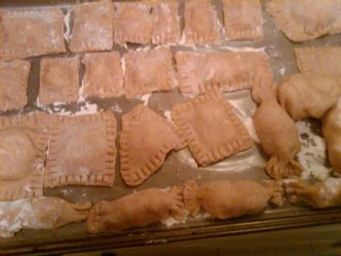 Krabbenravioli mit Krabbenfleischsauce