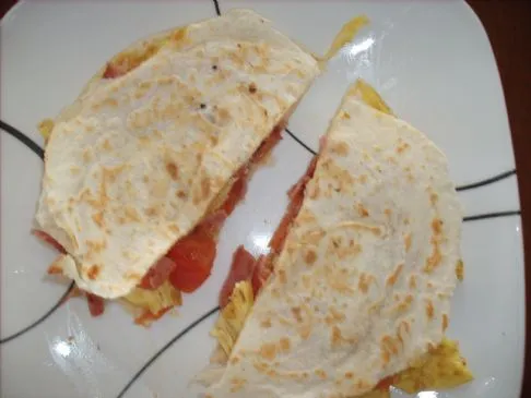 Einfache Frühstücks-Quesadillas