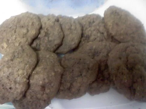 Doppelt Schokoladige Haferkekse