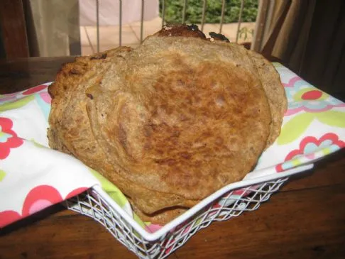 Weiße Bohnen Poppadom-Dosa