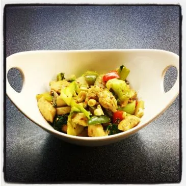 Jenha's Hühnchen-Pfannengericht