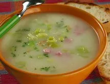 Lauch-Suppe (Poriluk)