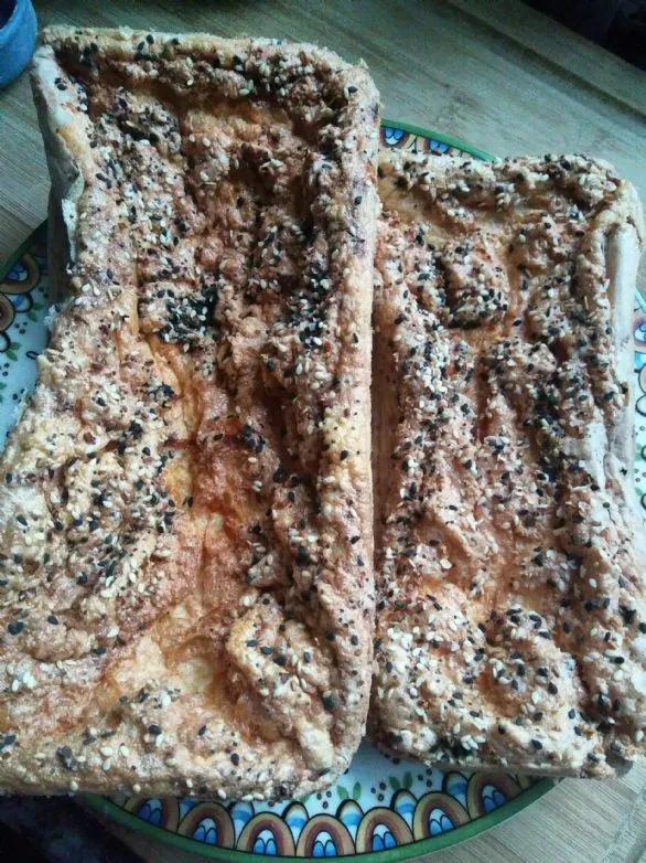 Keto-Eiweiß-Kokosmehl-Käsebrot