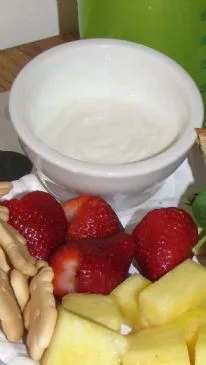 Honig-Limetten-Griechischer Joghurt-Frucht-Dip