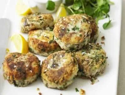 Sardinen-Fischfrikadellen