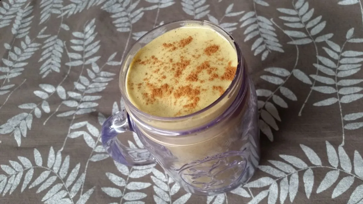 Vanille-Gewürz-Chai-Bananen-Smoothie