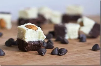 Almond Joy Fudge (Paleo, glutenfrei, zuckerfrei, low carb)