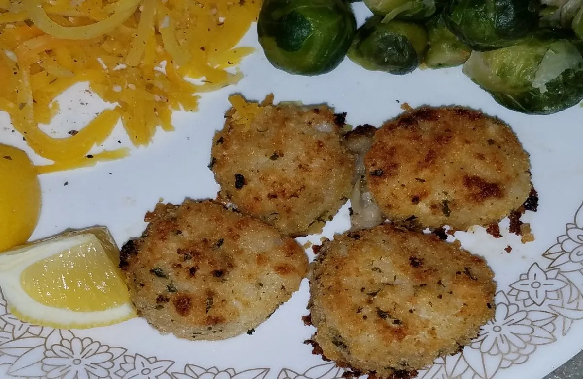 Überbackene Jakobsmuscheln