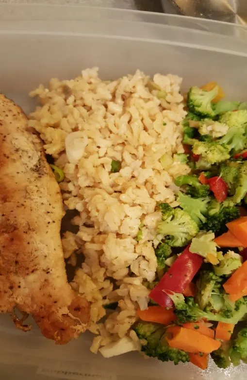 Kräuter-Brauner Reis