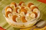 Fast fettfreier Bananenpudding