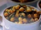 Kichererbsen mit Spinat