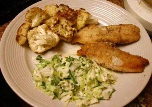 Limetten-Petersilien-Coleslaw