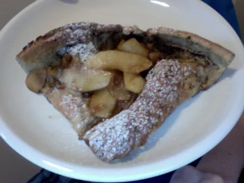 Vanille Dutch Baby Pfannkuchen