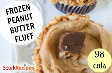 Gefrorene Erdnussbutter-Fluff