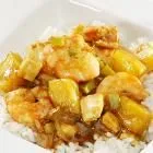 Polynesische Süß-Sauer-Garnelen