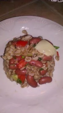 BL Red Team Farro Salat