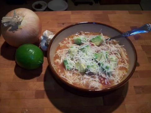 Crock-Pot Hühner-Tortilla-Suppe