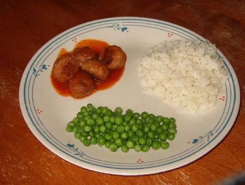 Süß-saure Fleischbällchen