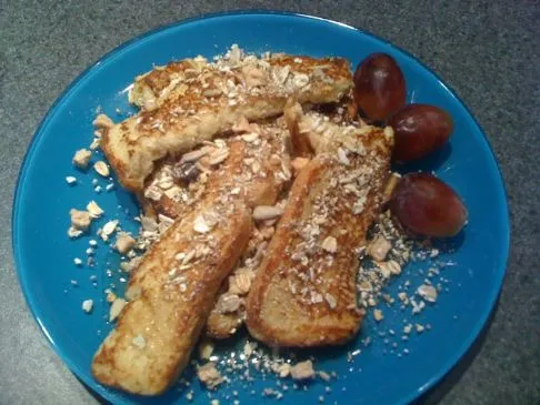 Müsli-Französische Toast-Sticks