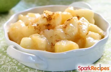 Leckere gebackene Äpfel