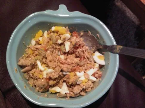 Thunfischsalat ... mit Zusätzen