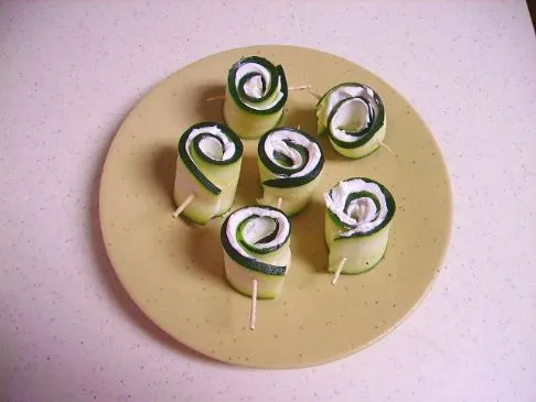 Zucchini-Rollen