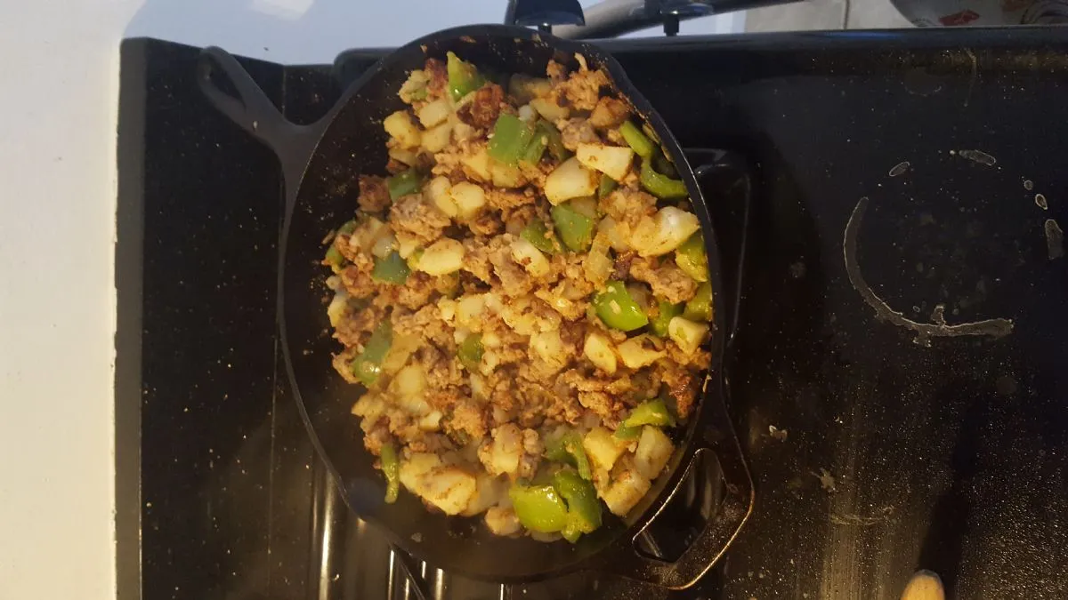 Whole 30 freundliche südwestliche Frühstücksschüssel