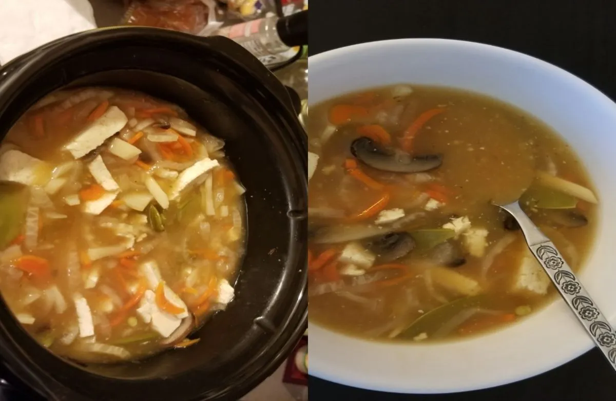 Crockpot Scharfe und Saure Gemüsesuppe