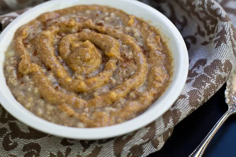 Vorbereitete Haferflocken