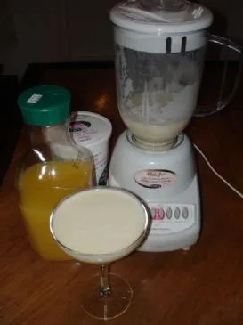 Ananas-Orange-Bananen-Smoothie