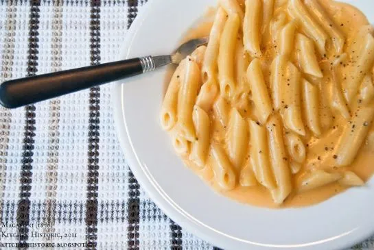 MACARONI UND KÄSE AUS DEN 1870ERN