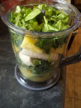 Perfekter grüner Smoothie