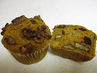 Kürbisgewürz-Walnuss-Muffin
