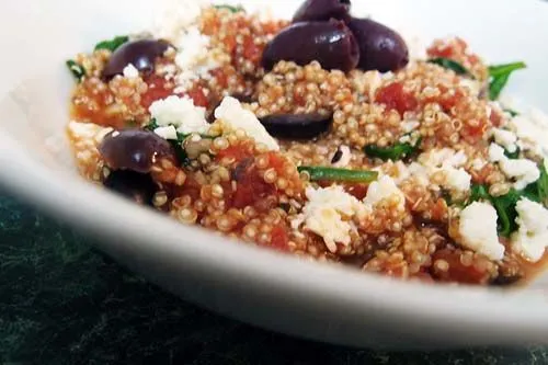Quinoa Puttanesca