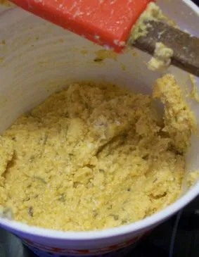 Kürbis-Kräuter-Ravioli-Füllung