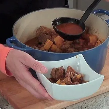 Basis-Rindfleisch-Eintopf für Clean Eating