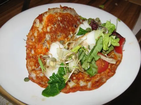 Leichte Mozzarella-Taco-Schalen