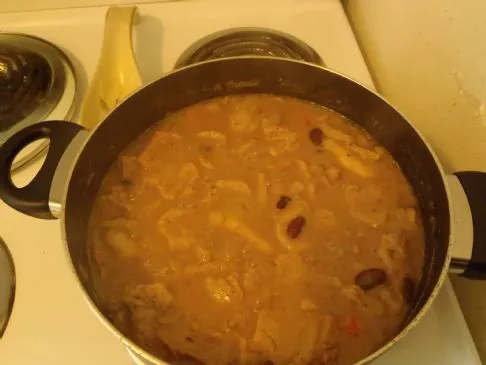 Jamaikanischer veganer Eintopf