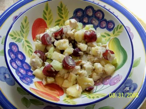 Knoblauch-Ingwer-Hühnchensalat