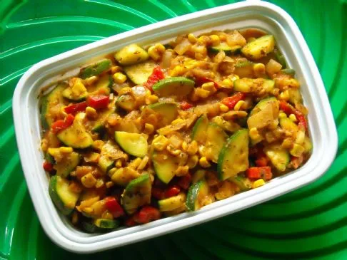 Sharons Zucchini-Mais-Pfanne